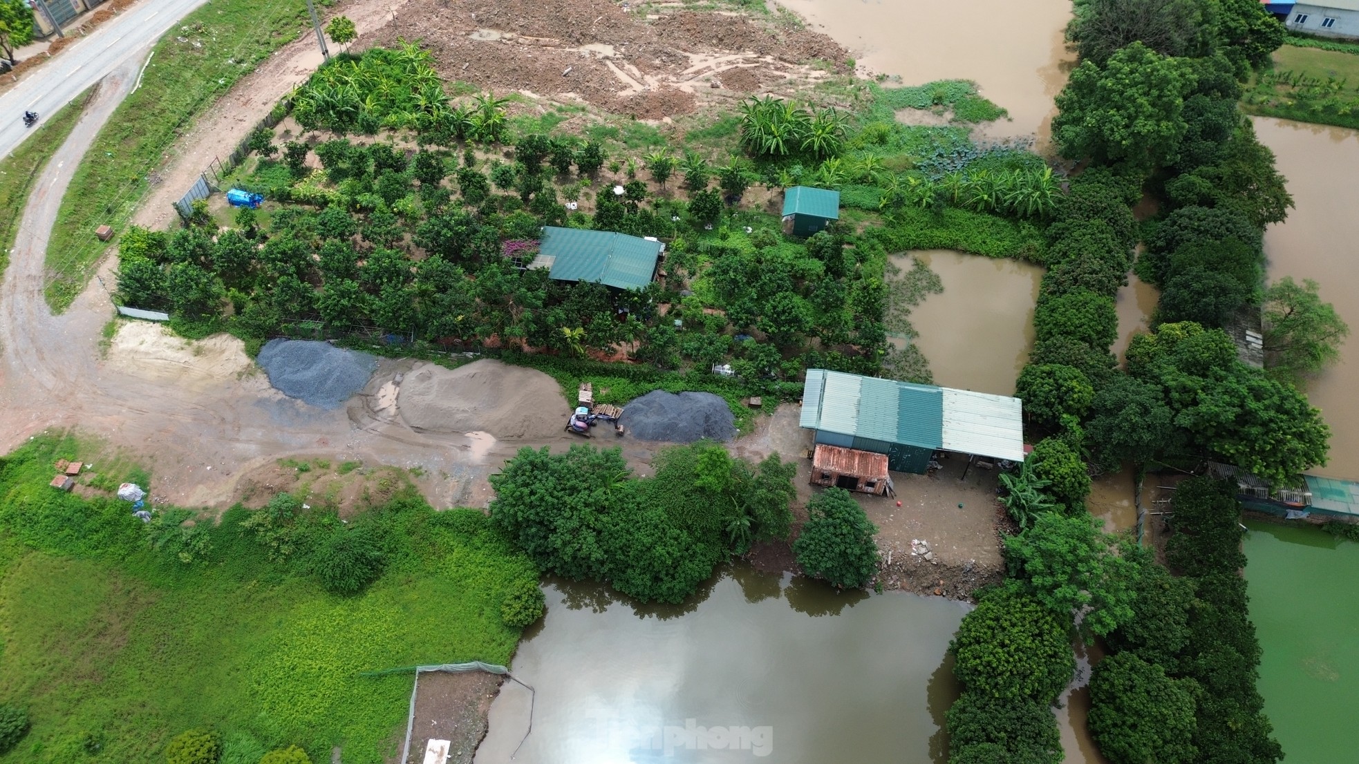 Ngang nhiên san lấp đất nông nghiệp tại huyện Quốc Oai- Ảnh 7.