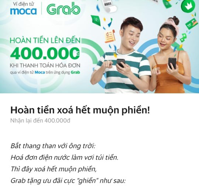 Hành trình 6 năm của Grab với Moca: Từ màn đốt tiền khiến ông Trương Gia Bình 