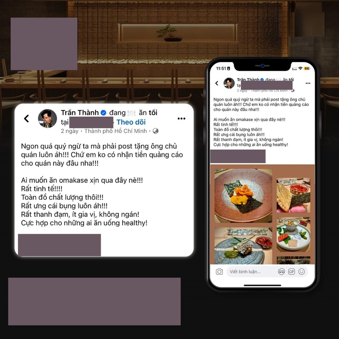 Trấn Thành lại bị dính vào ồn ào muốn "riêng tư", khách ăn cùng nhà hàng bị yêu cầu xóa ảnh: Chuyện gì đây?- Ảnh 2.