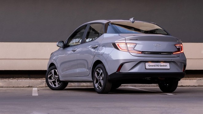 Hyundai i10 2024 lần đầu lộ diện tại Việt Nam: Mặt trước mới, đèn hậu theo 'trend', dễ lấy lại ngôi vua doanh số từ Wigo- Ảnh 7.