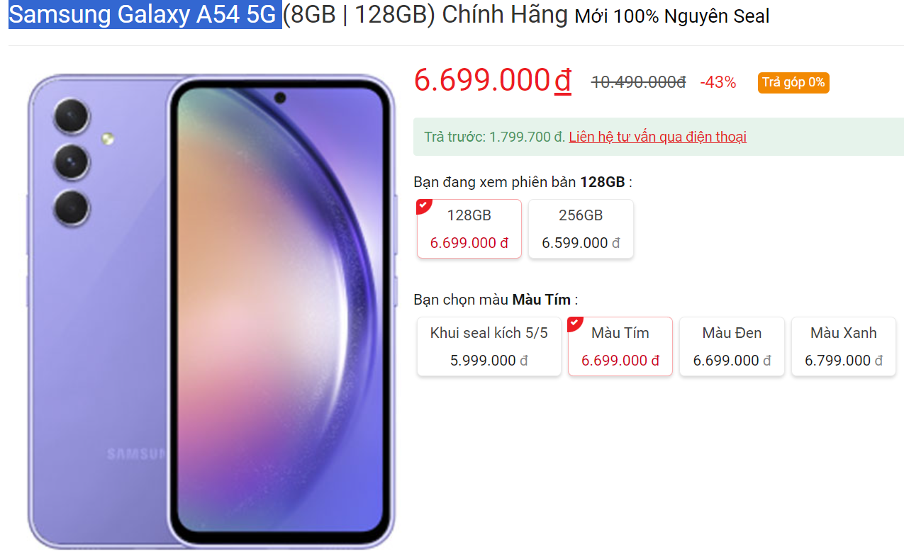 5 mẫu điện thoại giá tốt, pin "trâu" đang được khuyến mãi sốc đầu tháng 6- Ảnh 1.