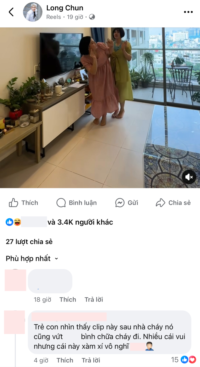 Long Chun, Tun Phạm mang chuyện cháy nhà chết người ra cười cợt, phản cảm nhất là hành động vứt bình cứu hỏa vào thùng rác- Ảnh 4.