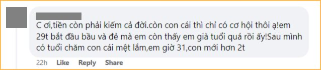 33 tuổi kiếm 50 triệu/tháng vẫn chưa dám đẻ vì sợ không đủ tiền nuôi con: CĐM bùng nổ tranh cãi “chần chừ mãi không sợ mất khả năng làm mẹ sao?”- Ảnh 4.