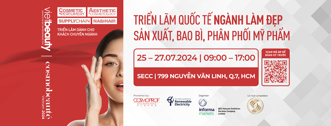 Khám phá điểm "sáng" triển lãm đầu ngành về làm đẹp - Vietbeauty & Cosmobeauté Vietnam 2024- Ảnh 3.