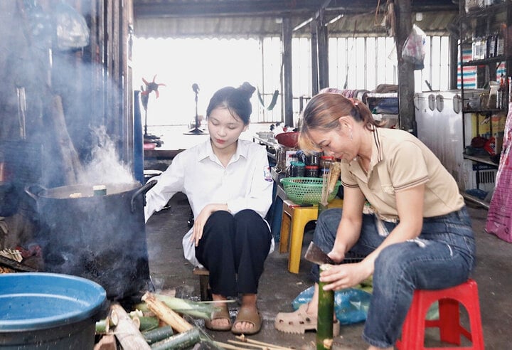 Nữ sinh bán hàng trên đèo Đá Trắng đạt 3 điểm 10 thi tốt nghiệp THPT- Ảnh 3.