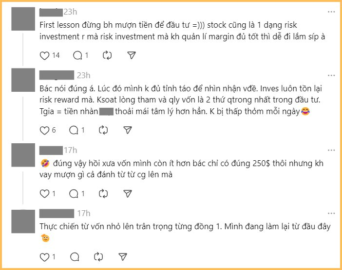 21 tuổi làm cú tất tay đầu tư bằng 300 triệu, 24 tuổi ngậm ngùi ôm cục nợ đến 700 triệu: Lời cảnh tỉnh cho các Gen Z mới bước một chân vào đời đã ham làm giàu nhanh từ chứng khoán- Ảnh 5.