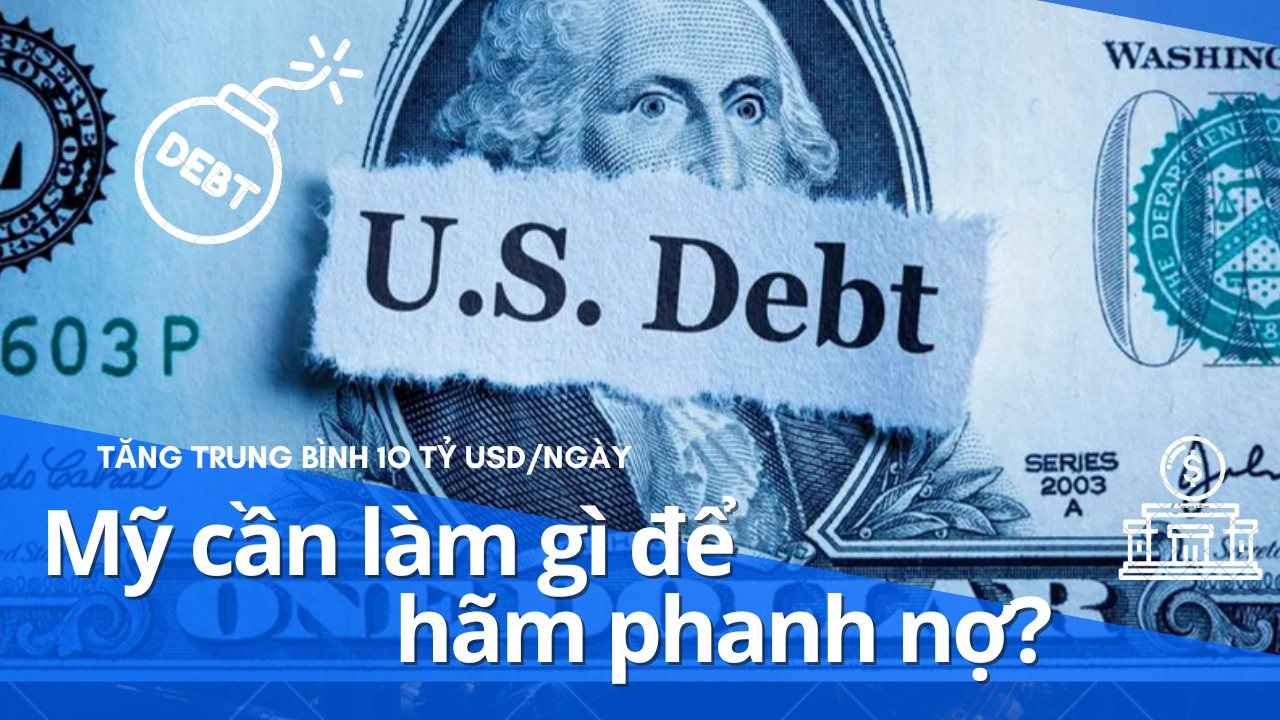 Nợ công tăng 10 tỷ USD mỗi ngày, Mỹ cần đạp phanh: Lời giải lại đơn giản đến bất ngờ tới từ các chuyên gia- Ảnh 1.