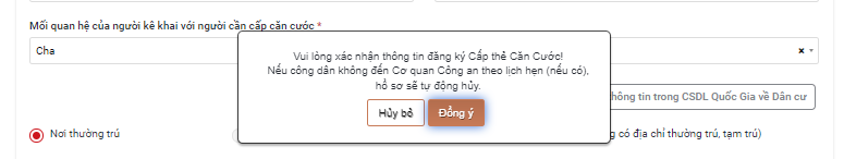 Cách đăng ký thẻ căn cước gắn chip online, miễn phí cho trẻ dưới 6 tuổi- Ảnh 10.