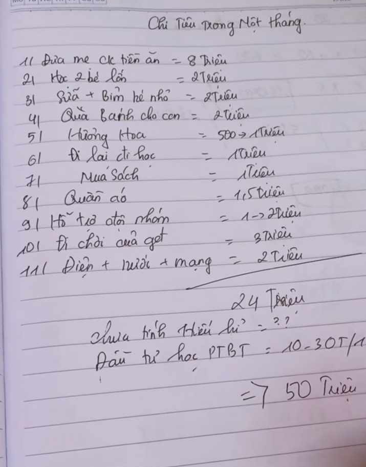 Bà mẹ 4 con gây hoang mang cực độ vì chi tiêu đến 50 triệu/tháng vẫn không đủ dù ở quê- Ảnh 2. Bà mẹ 4 con gây hoang mang cực độ vì chi tiêu đến 50 triệu/tháng vẫn không đủ dù ở quê- Ảnh 2.