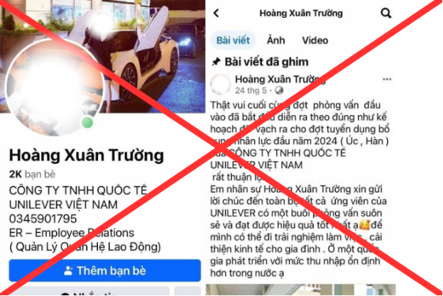 Người lao động cần cảnh giác với chiêu lừa đảo tuyển dụng qua mạng xã hội- Ảnh 1.