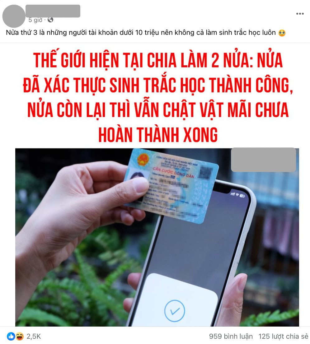 Cơn ác mộng mang tên "sinh trắc học" chia thế giới làm 2 nửa: Hội "tài khoản nhiều hơn 10 triệu" khóc ròng, hội vườn không nhà trống cười nhẹ như lá rơi mặt hồ- Ảnh 2.