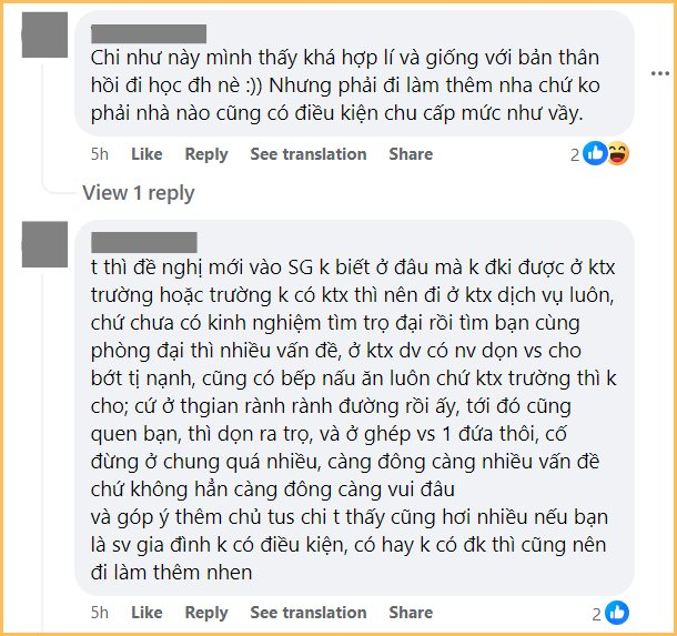 Sinh viên ở TP.HCM mỗi tháng tiêu hết 6 triệu: Nghe tưởng nhiều nhưng “soi” chi tiết cũng chẳng cắt giảm được khoản nào- Ảnh 5.