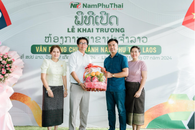 Nam Phú Thái khai trương văn phòng mới tại thủ đô Viêng Chăn (Lào)- Ảnh 3.