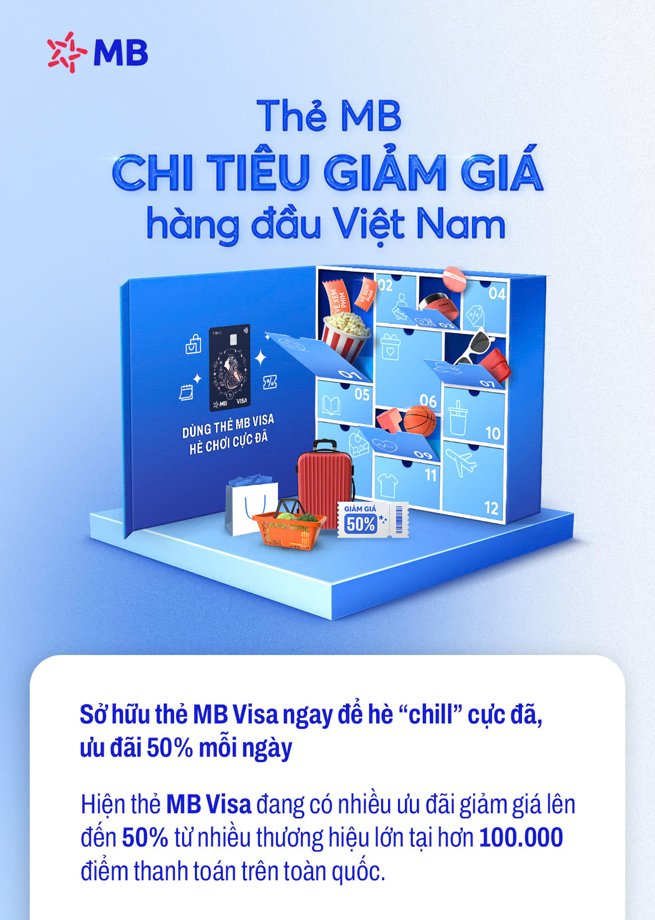 MB Visa bày cho bạn cách tận hưởng