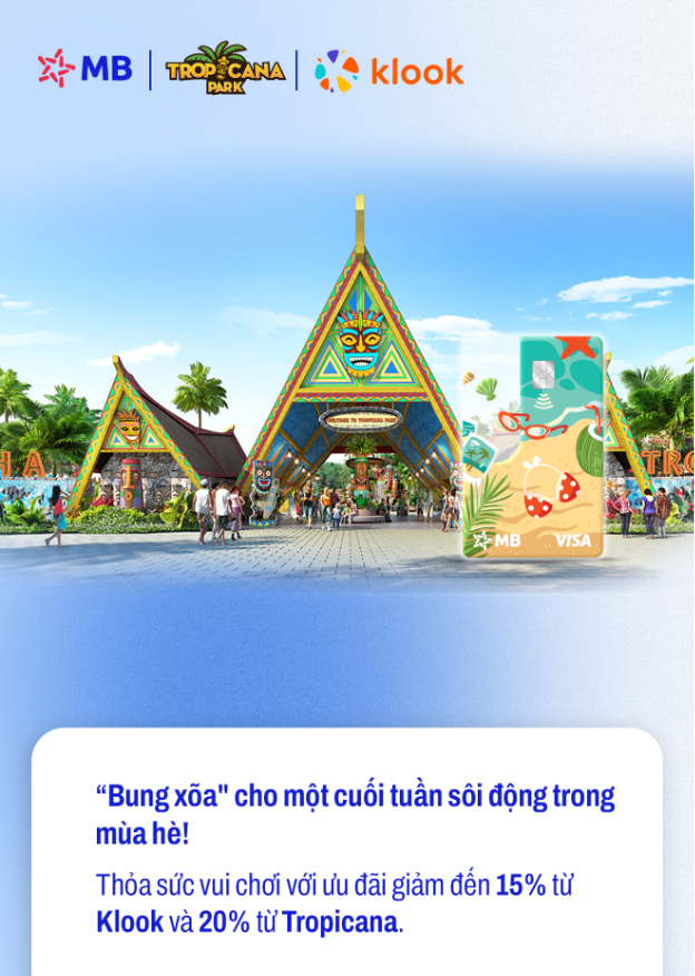MB Visa bày cho bạn cách tận hưởng "trọn vẹn" mùa hè này!- Ảnh 2. MB Visa bày cho bạn cách tận hưởng "trọn vẹn" mùa hè này!- Ảnh 2.