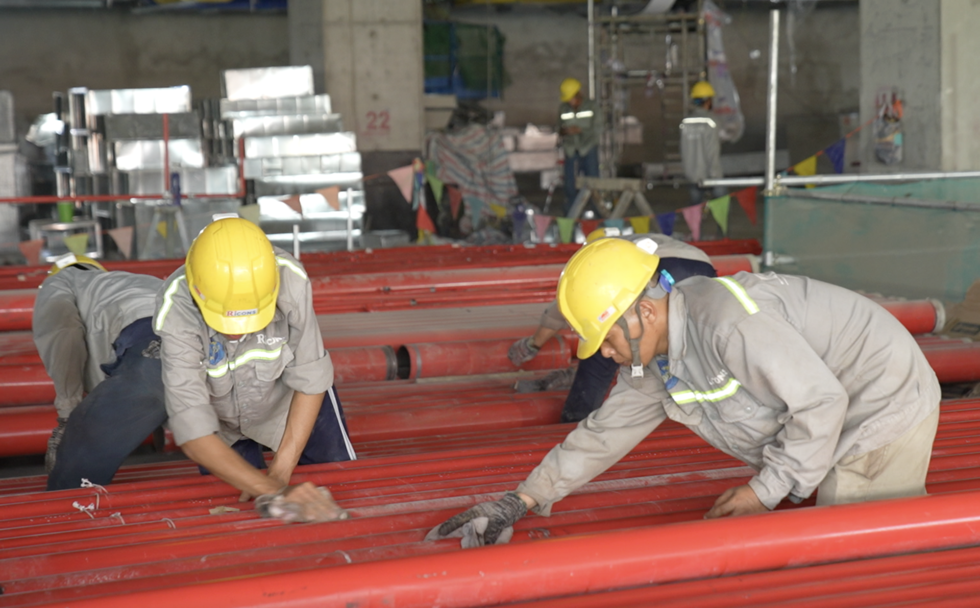 Bên trong đại công trường Nhà ga T3 hơn 10.000 tỷ đồng ở Tân Sơn Nhất- Ảnh 8. Bên trong đại công trường Nhà ga T3 hơn 10.000 tỷ đồng ở Tân Sơn Nhất- Ảnh 8.