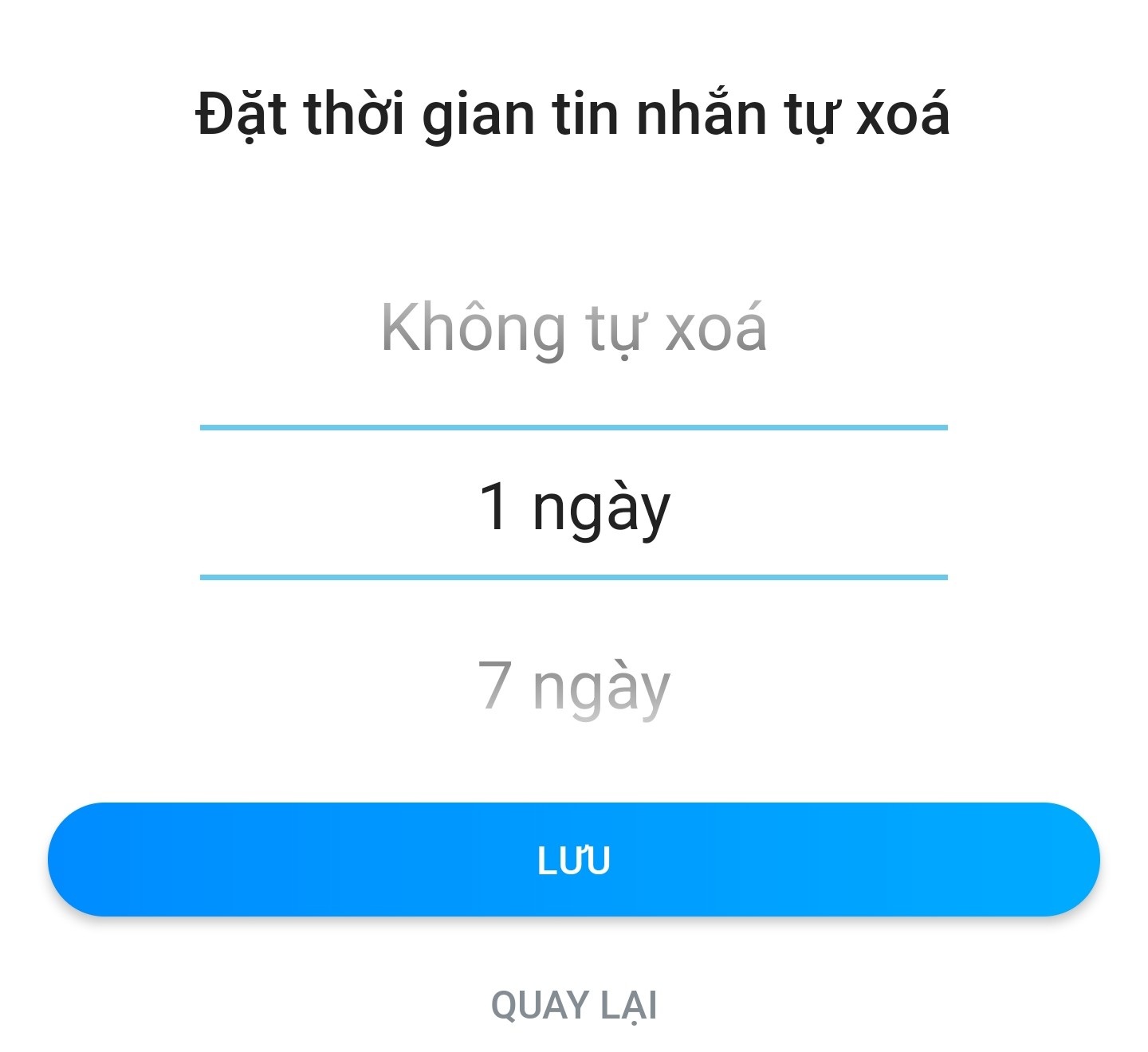 Cách bật tính năng "siêu bảo mật"  trên Messenger và Zalo: Gửi tin nhắn tự động xoá, gửi thông báo khi người nhận chụp màn hình tin nhắn- Ảnh 7.