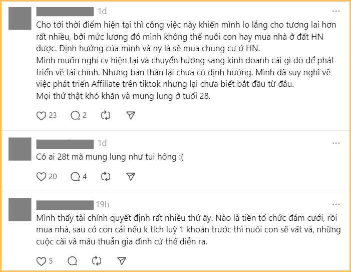 26 tuổi, tôi bỏ công việc với mức lương 60 triệu/tháng vì quá áp lực ...