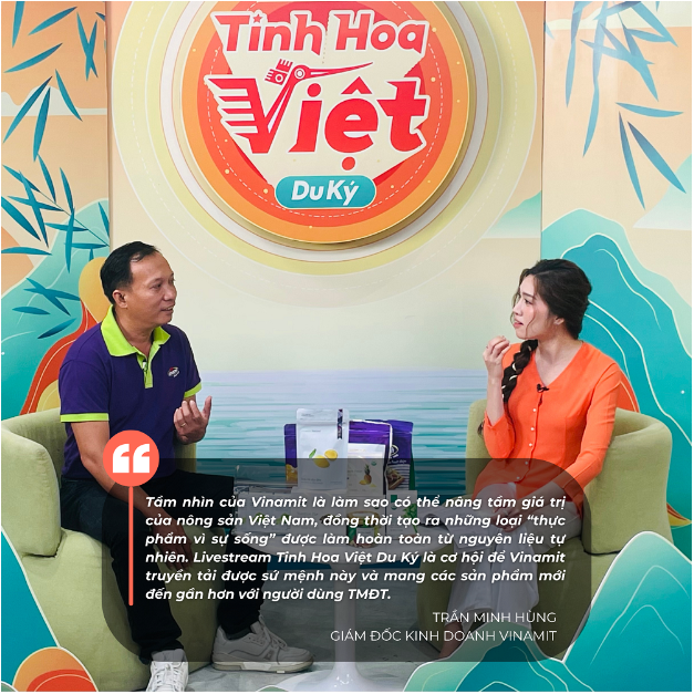 Livestream bán ra hàng trăm ký nông sản tại Shopee Tinh Hoa Việt Du Ký- Ảnh 4. Livestream bán ra hàng trăm ký nông sản tại Shopee Tinh Hoa Việt Du Ký- Ảnh 4.