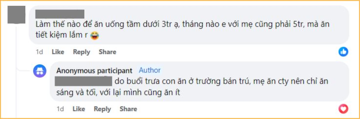 Bảng chi tiêu của mẹ TP.HCM khiến ai xem cũng ngỡ ngàng: Mỗi tháng dành 320k làm từ thiện, tiền ăn cả tháng chưa tới 3 triệu!- Ảnh 4. Bảng chi tiêu của mẹ TP.HCM khiến ai xem cũng ngỡ ngàng: Mỗi tháng dành 320k làm từ thiện, tiền ăn cả tháng chưa tới 3 triệu!- Ảnh 4.