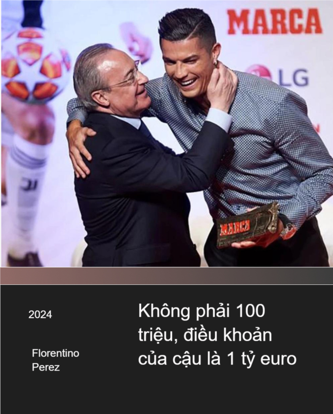 "Muốn đi thì trả ra đây số tiền để mua Messi" - câu nói bất ngờ khiến Ronaldo hoàn toàn đứng hình- Ảnh 2. "Muốn đi thì trả ra đây số tiền để mua Messi" - câu nói bất ngờ khiến Ronaldo hoàn toàn đứng hình- Ảnh 2.