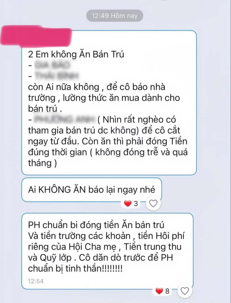 Cô giáo nói học sinh "nhìn rất nghèo": Phòng GD chỉ đạo kiểm tra, nếu đúng sẽ cho thôi làm chủ nhiệm- Ảnh 1. Cô giáo nói học sinh "nhìn rất nghèo": Phòng GD chỉ đạo kiểm tra, nếu đúng sẽ cho thôi làm chủ nhiệm- Ảnh 1.