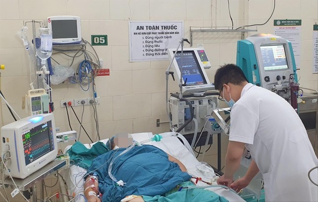 Nhiều ca bệnh nặng, nguy cơ tử vong cao- Ảnh 1. Nhiều ca bệnh nặng, nguy cơ tử vong cao- Ảnh 1.