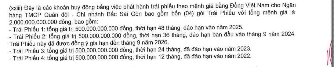 Vừa cam kết rót thêm 1.100 tỷ đồng, MB Bank đang cho vay và nắm bao nhiêu trái phiếu Novaland?- Ảnh 8.