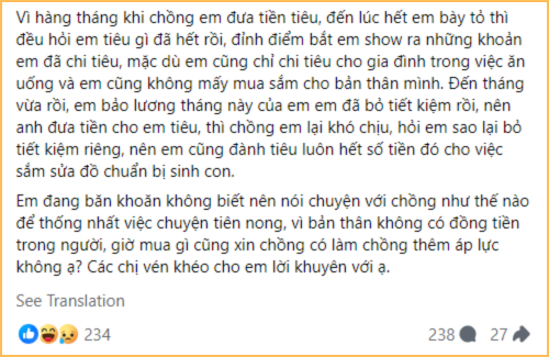 Chồng lương 60 triệu nhưng không chịu góp tiền ăn, chỉ cho vợ 2-3 triệu tiêu vặt, CĐM nghe mà bất bình: “Lấy phải cục nợ mất rồi”- Ảnh 3.