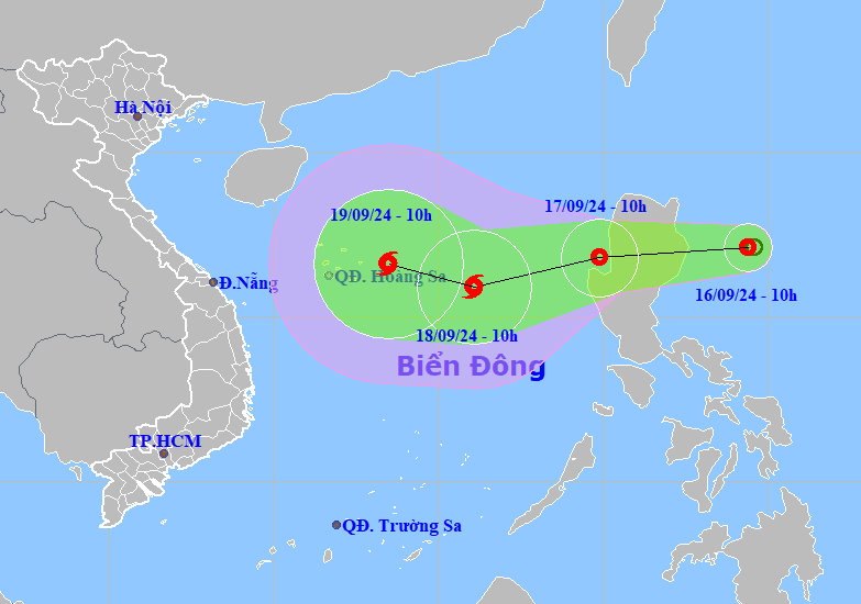 Biển Đông có thể đón bão số 4, diễn biến rất phức tạp- Ảnh 1.