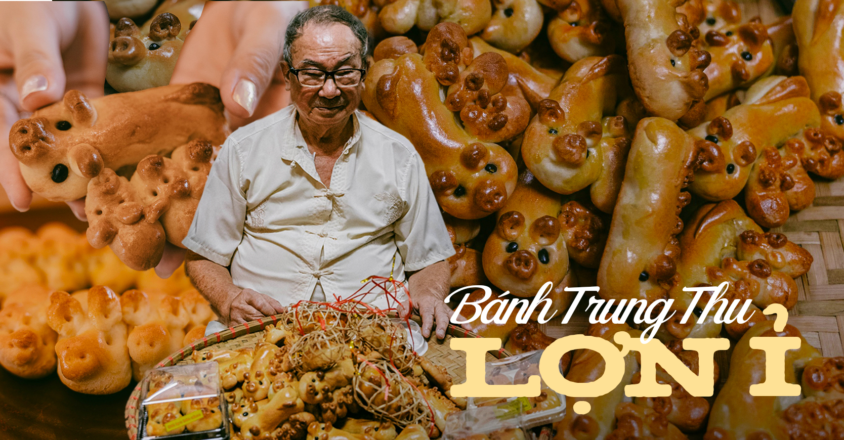 Gặp người đàn ông gần 40 năm làm bánh Trung thu lợn ỉ nặn tay hiếm có ở Hà Nội- Ảnh 1. Gặp người đàn ông gần 40 năm làm bánh Trung thu lợn ỉ nặn tay hiếm có ở Hà Nội- Ảnh 1.