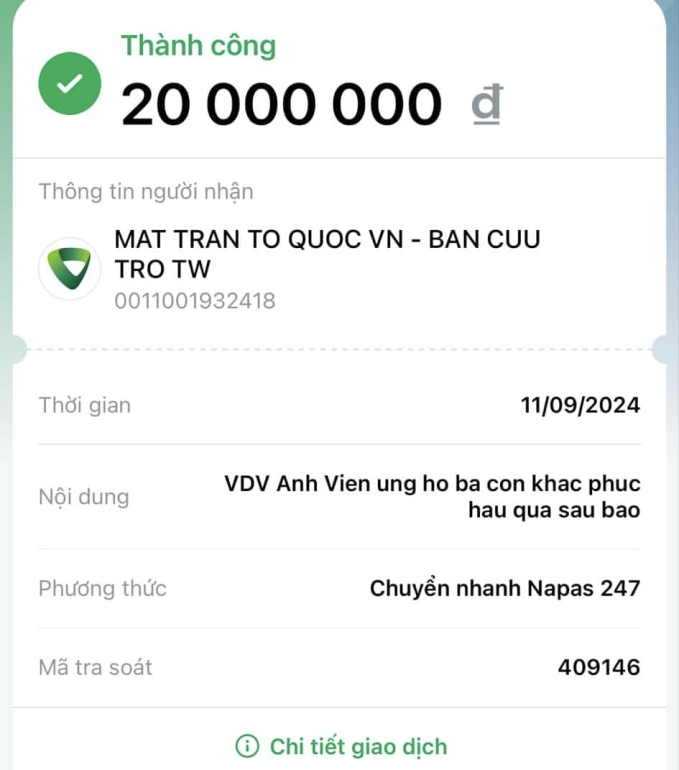 "Check VAR" sao kê ủng hộ của Ánh Viên, kết quả thế nào mà dân tình chấm 100 điểm uy tín!- Ảnh 1. "Check VAR" sao kê ủng hộ của Ánh Viên, kết quả thế nào mà dân tình chấm 100 điểm uy tín!- Ảnh 1.