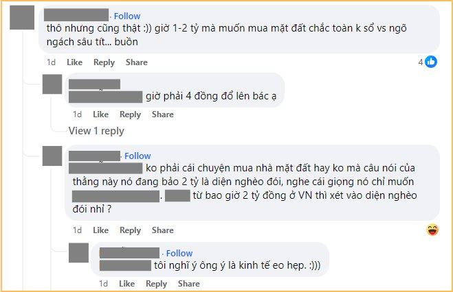 “Không biết từ bao giờ, sở hữu 2 tỷ tiền mặt ở Hà Nội lại bị coi là nghèo đói”?!- Ảnh 3. “Không biết từ bao giờ, sở hữu 2 tỷ tiền mặt ở Hà Nội lại bị coi là nghèo đói”?!- Ảnh 3.