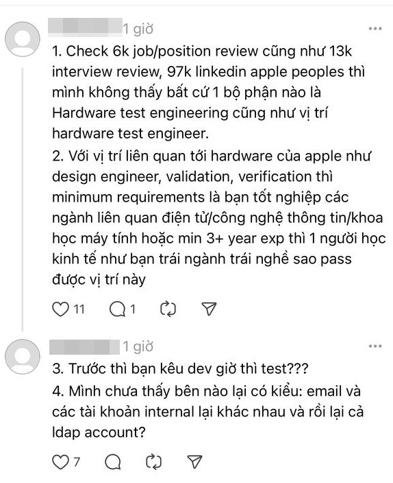 Vụ cô gái Việt khoe làm cho Apple, thu nhập 500 triệu bị "check VAR" liên tục: Chính chủ phản dame nhưng vẫn lộ loạt chi tiết mâu thuẫn?- Ảnh 4. Vụ cô gái Việt khoe làm cho Apple, thu nhập 500 triệu bị "check VAR" liên tục: Chính chủ phản dame nhưng vẫn lộ loạt chi tiết mâu thuẫn?- Ảnh 4.