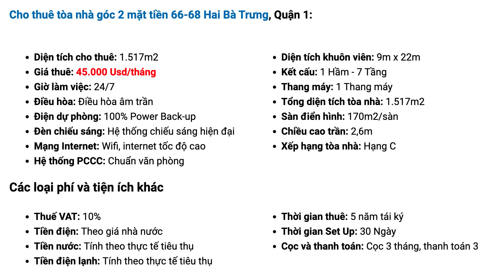 "Soi" mặt bằng trụ sở công ty của Thái Công tại quận 1 đang rao cho thuê giá 1,1 tỷ đồng/tháng có gì?- Ảnh 4.