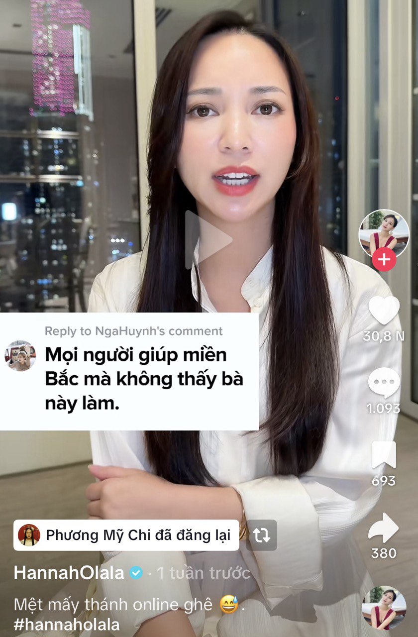 Bị khịa là ‘thánh từ thiện online’, CEO Hannah Olala có màn đáp trả thấu tình đạt lý- Ảnh 1.