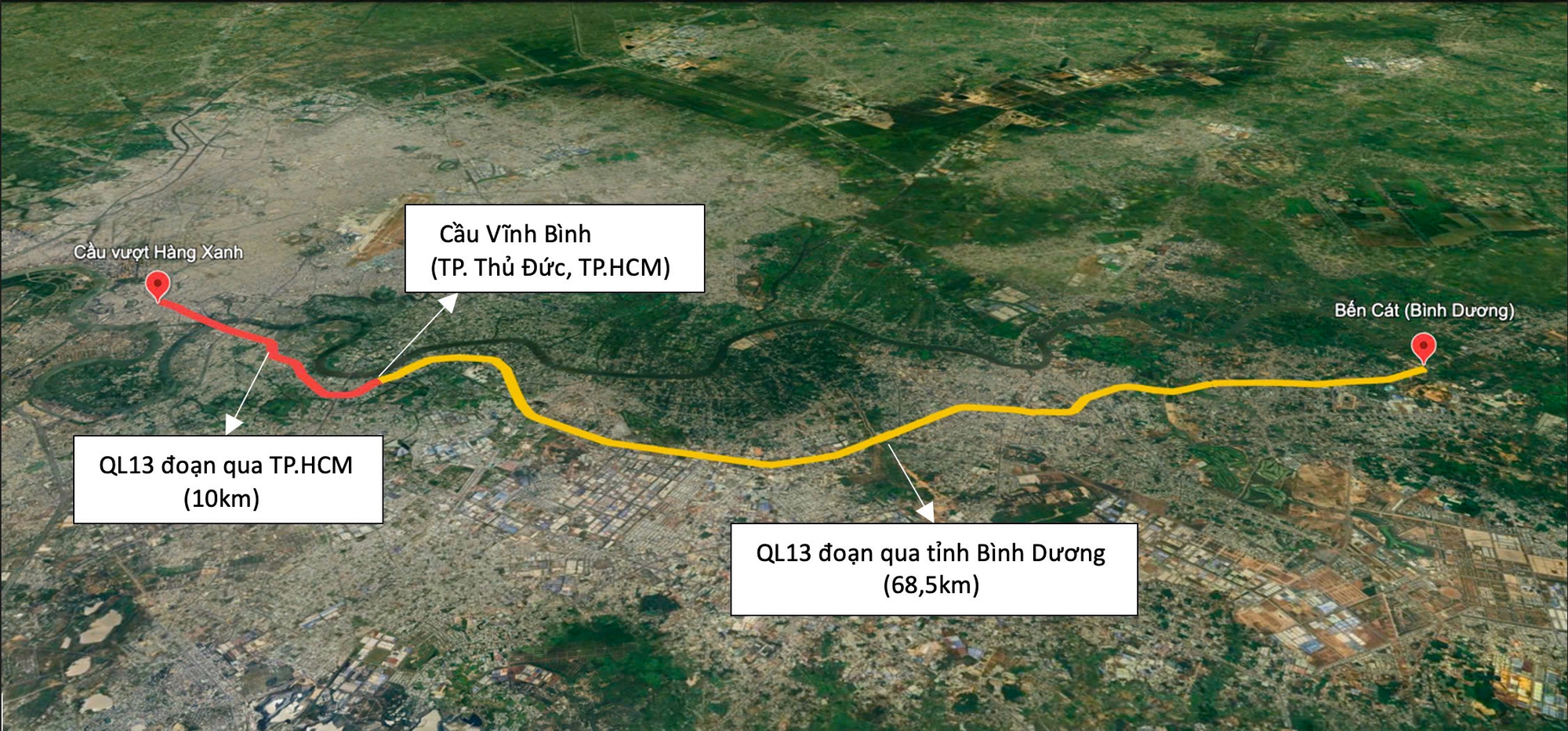 Cảnh đối lập trên con đường huyết mạch nối Thành phố Hồ Chí Minh và Bình Dương: Nơi là đại lộ 8 làn xe, nơi đang chuẩn bị 14.000 tỷ để mở rộng- Ảnh 2.