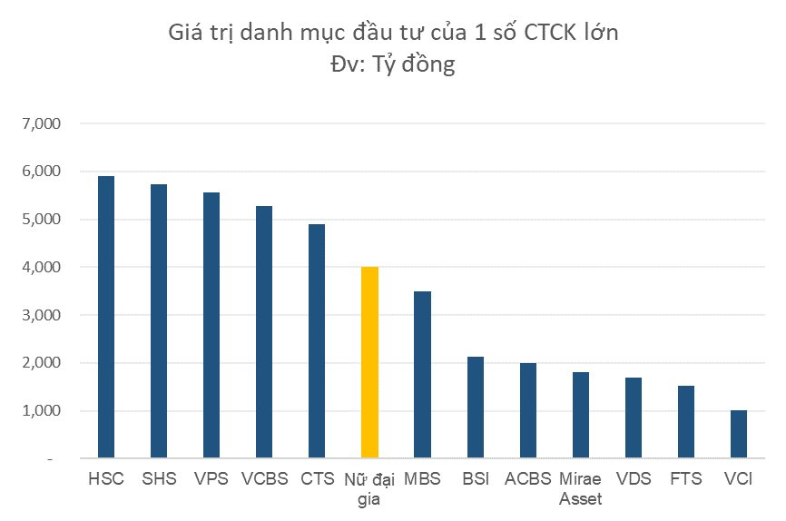 Gia đình nữ đại gia ngành tàu biển đem 4.000 tỷ mua 1 cổ phiếu ngân hàng, bỏ xa danh mục đầu tư của phần lớn CTCK tại Việt Nam- Ảnh 3.