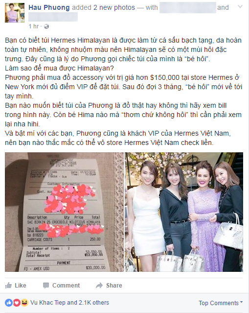 Chiếc túi Hermès bà Trương Mỹ Lan tiếc nuối: 7 năm trước khiến showbiz Việt loạn lạc vì drama "auth - fake"- Ảnh 12. Chiếc túi Hermès bà Trương Mỹ Lan tiếc nuối: 7 năm trước khiến showbiz Việt loạn lạc vì drama "auth - fake"- Ảnh 12.