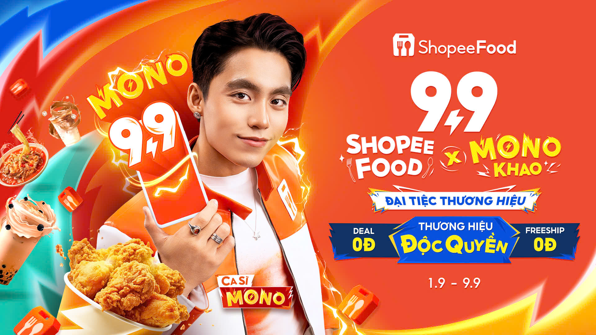 ShopeeFood cùng các "ông lớn" F&B tung ưu đãi độc quyền trong sự kiện 9.9- Ảnh 1.