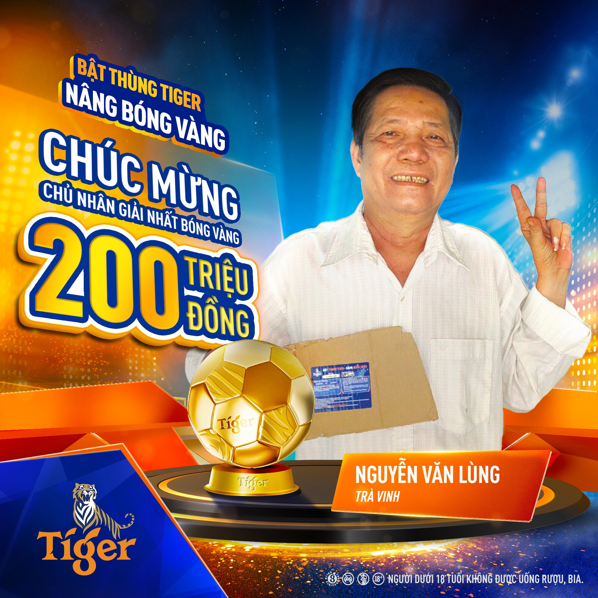 8 quả bóng vàng Tiger 200 triệu đồng đã tìm được chủ nhân khắp các tỉnh miền Tây- Ảnh 1.