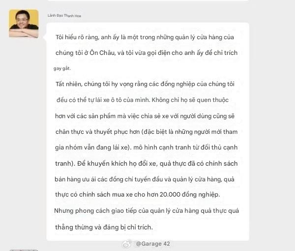 Hãng xe điện bị tố bắt ép nhân viên mua xe: Sếp lớn lập tức lên tiếng phân trần- Ảnh 1.