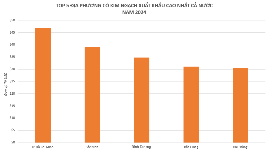 Lộ diện địa phương duy nhất có kim ngạch xuất khẩu vượt mốc 46 tỷ USD trong năm 2024- Ảnh 2.