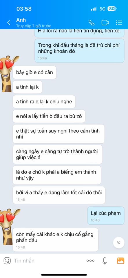 Bị chồng gọi là “người giúp việc” vì thất nghiệp ở nhà lo cơm nước, đi chợ không quá 150k/ngày: Hai bức ảnh chụp màn hình tiết lộ sự thật- Ảnh 1.