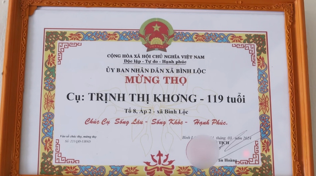 Cụ bà ở Đồng Nai bước sang tuổi 120, con cháu tiết lộ bí quyết giúp cụ sống thọ- Ảnh 4.