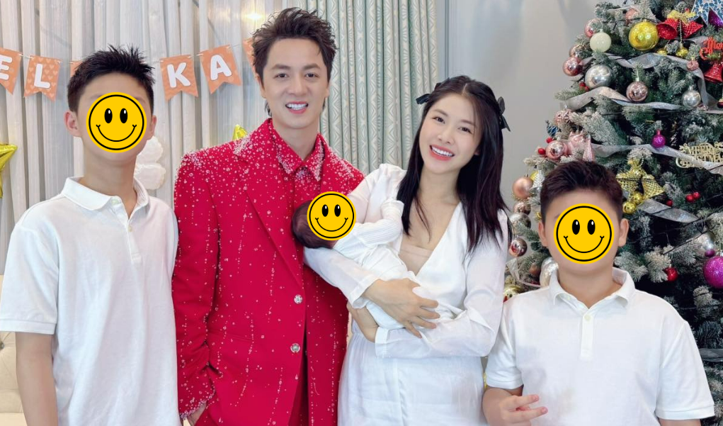 Bị nói đẻ 3 con trai không tốt, vợ sao nam Vbiz nói gì?- Ảnh 3. Bị nói đẻ 3 con trai không tốt, vợ sao nam Vbiz nói gì?- Ảnh 3.