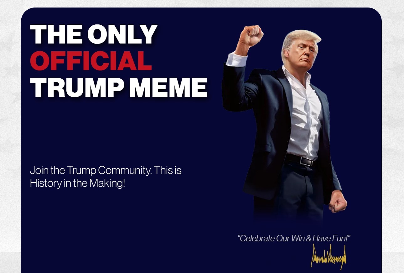Meme coin mới của ông Trump đạt tỷ USD sau chưa đầy một ngày- Ảnh 1. Meme coin mới của ông Trump đạt tỷ USD sau chưa đầy một ngày- Ảnh 1.