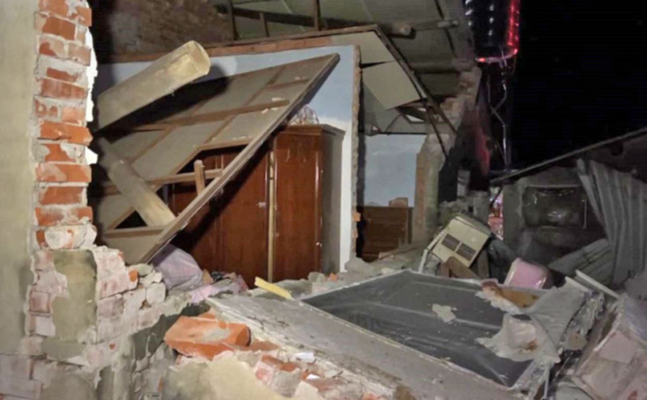 Khoảnh khắc động đất tấn công Đài Loan khiến 27 người bị thương- Ảnh 1.