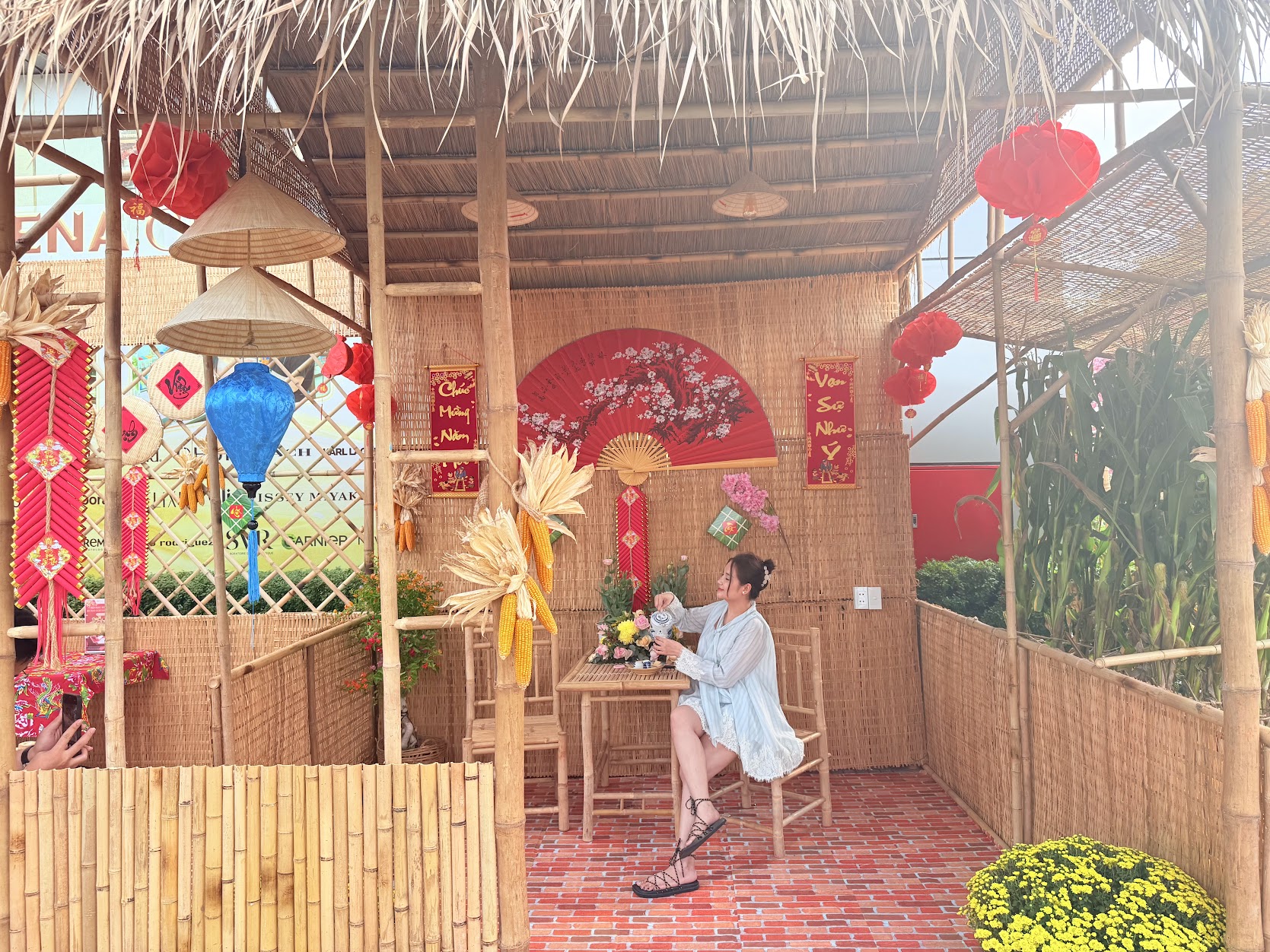 Khách ra sân bay Tân Sơn Nhất dịp này: Choáng ngợp với đường hoa đầu tư tới 4 tỷ đồng, dự sẽ là địa điểm check-in náo nhiệt dịp Tết- Ảnh 8.