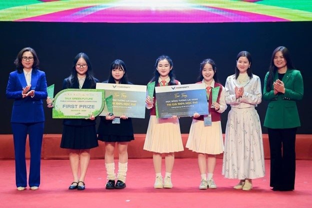 Dùng AI "dạy" học sinh bỏ rác đúng chỗ, rinh giải thưởng hơn 3 tỷ đồng- Ảnh 1.